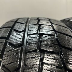 DUNLOP WINTER MAXX WM02 205/60R16 16インチ スタッドレス 4本 23～24年製 バリ溝 ヴォクシー ステップワゴン ビアンテ等　(KTI479)クレジットカード QRコード決済可能の画像