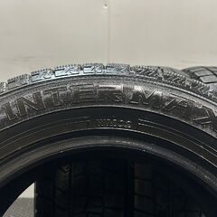 DUNLOP WINTER MAXX WM02 205/60R16 16インチ スタッドレス 4本 23～24年製 バリ溝 ヴォクシー ステップワゴン ビアンテ等　(KTI479)クレジットカード QRコード決済可能の画像