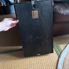 振り子時計　レトロ　手動掛け時計の画像