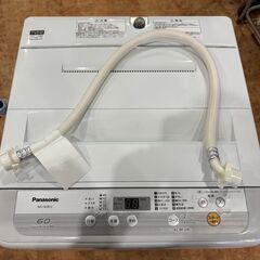 【愛品館 市原店】Panasonic　2019年製　6.0Kg洗濯機　NA-F60B12　【愛市I4S034208-104】の画像
