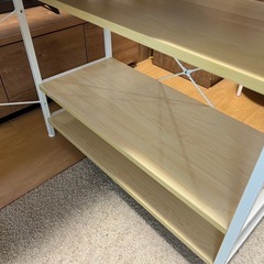 美品　L字デスク120cmの画像