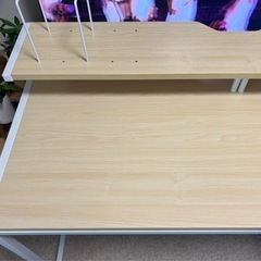 美品　L字デスク120cmの画像