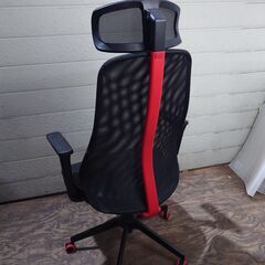 IKEA ゲーミングチェア W650xD550xH1220～1330mm 25j菊STの画像