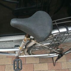 中古自転車　２６インチ　ギヤ無しの画像