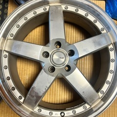 20インチ シルバー 5スポークホイールセット LOXARNYの画像