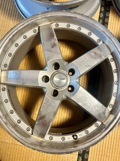 20インチ シルバー 5スポークホイールセット LOXARNY ロクサーニ　632