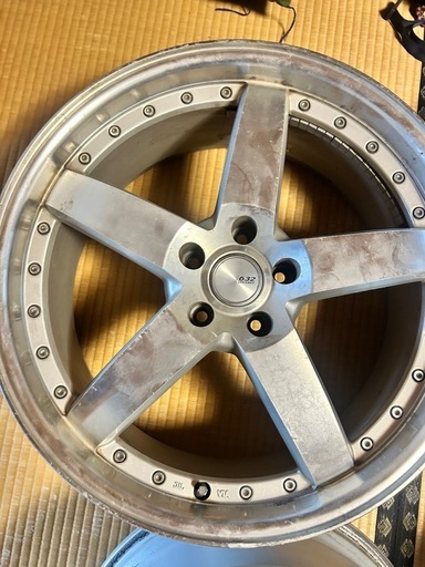 20インチ シルバー 5スポークホイールセット LOXARNY ロクサーニ　632