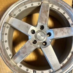 20インチ シルバー 5スポークホイールセット LOXARNYの画像