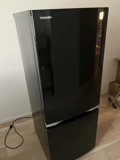 東芝　GR-P15BS（K） 冷蔵庫　2019年製　冷蔵庫