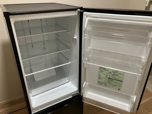 東芝　GR-P15BS（K） 冷蔵庫　2019年製　冷蔵庫