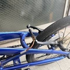 Tern VERGE N8 ブルー　ターンの画像