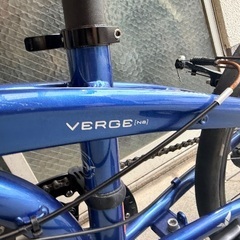 Tern VERGE N8 ブルー　ターンの画像