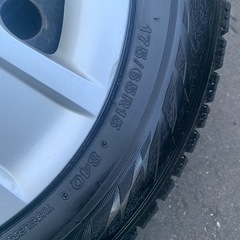 約7ミリ！　2022年製　ブリザック　VRX2 175/65R15 スタッドレスの画像