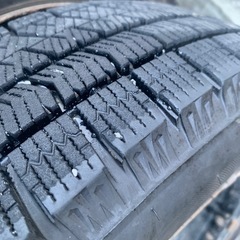 約7ミリ！　2022年製　ブリザック　VRX2 175/65R15 スタッドレスの画像