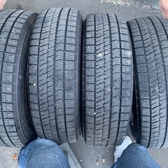 約7ミリ！　2022年製　ブリザック　VRX2 175/65R15 スタッドレスの画像