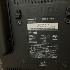 テレビの画像