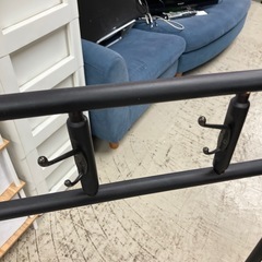 ロ2510-101 ハンガーラック 木製 折りたたみ 中古の画像