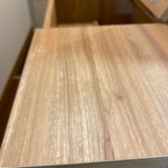 【ジャンク】ドレッサー 椅子付き　10/7廃棄予定の画像