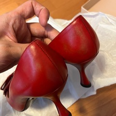 PRADA ヒールの画像