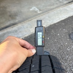 155/65r14 スタッドレスタイヤ4本セット　ブリヂストンVRX2の画像