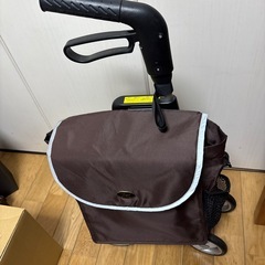 W-666 ショッピングカート ★軽量アルミ・防滴・保冷保温・多機能【美品】の画像