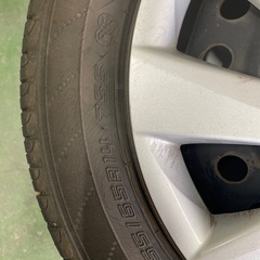 ダイハツ 純正 スチールホイール タイヤは要交換 4本セットの画像