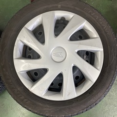 ダイハツ 純正 スチールホイール タイヤは要交換 4本セットの画像