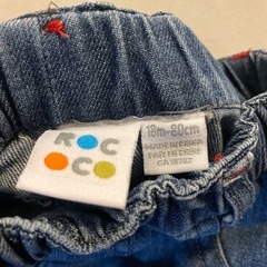 Rococo デニムパンツ 80の画像
