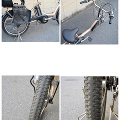 {受付中}🔴⭐️超特価⭐🔴電動自転車 ブリヂストン 20インチ 子供乗せ 中古 092902の画像