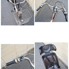 {受付中}🔴⭐️超特価⭐🔴電動自転車 ブリヂストン 20インチ 子供乗せ 中古 092902の画像