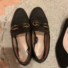 レディースパンプス　39と24.5の画像