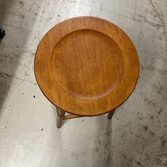 I2510-102 カウンターチェア 木製 スツール 中古の画像