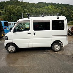 検とりたて　H23 三菱 ミニキャブバン 4WD 4AT 白の画像