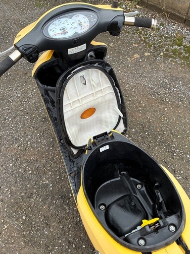 スマートディオZ4 始動、敷地内試走OK ベース車