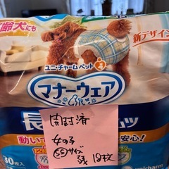 マナーウェア🐶各種サイズ 差し上げます✴︎ﻌﻌﻌ♥︎の画像
