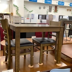 サンウッディ ダイニング3点セット【トレファク 川越店】の画像