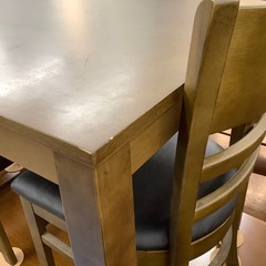 サンウッディ ダイニング3点セット【トレファク 川越店】の画像