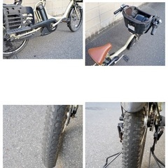 🔴⭐️超特価⭐🔴電動自転車 ヤマハ 20インチ 子供乗せ アシスト 中古 082001の画像