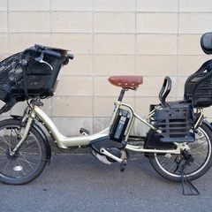🔴⭐️超特価⭐🔴電動自転車 ヤマハ 20インチ 子供乗せ アシスト 中古 082001の画像