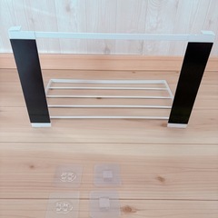 洗濯機　折りたたみラックの画像