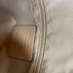 コーチのトートバック　　　　リュック無名 の画像