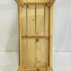 △ 杉万能台(大) 木製踏台 木製 60×28×20cm 深いキズと破損あり 現状渡しの画像