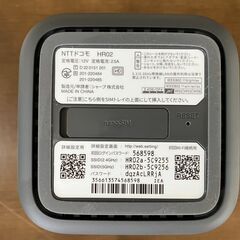 144：ドコモ (docomo)　 home5G HR02 ホームルーターの画像