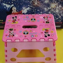 ミッキーマウス　折り畳み椅子・学習デスク付属品の画像