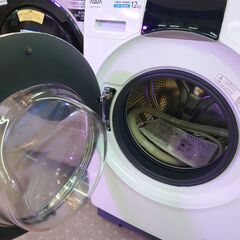 🌟愛品館千葉店🌟安心の分解洗浄済🌟アクア AQW-DX12M ドラム式洗濯乾燥機 2022年製 （洗濯12.0Kg/乾燥6.0Kg）【愛千142】の画像