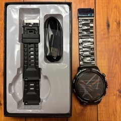 【新品】スマートウォッチ 耐衝撃 運動モード スポーツ 懐中電灯 通話 通知の画像