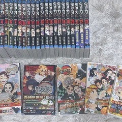 鬼滅の刃全巻＋小説3冊＋ファンブック＋外伝の画像
