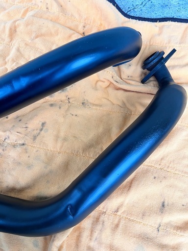 YAMAHA ドラックスター250 社外マフラー　ドラッグパイプマフラー　メーカー不明　VG02J -07