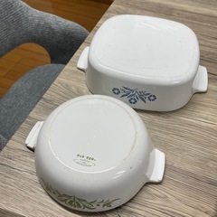 耐熱用タッパ　２つ　大小の画像