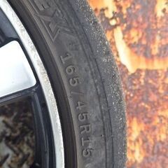 軽四　社外ホイールの画像